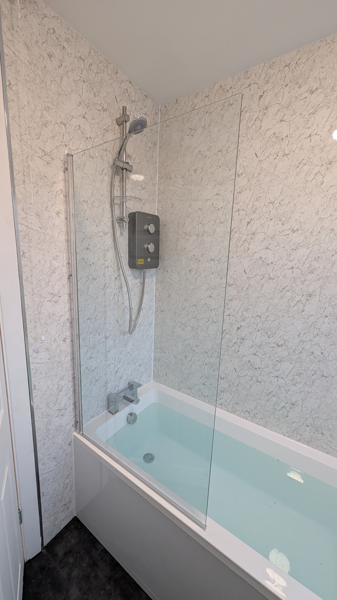 Luxury bathroom with freestanding bath