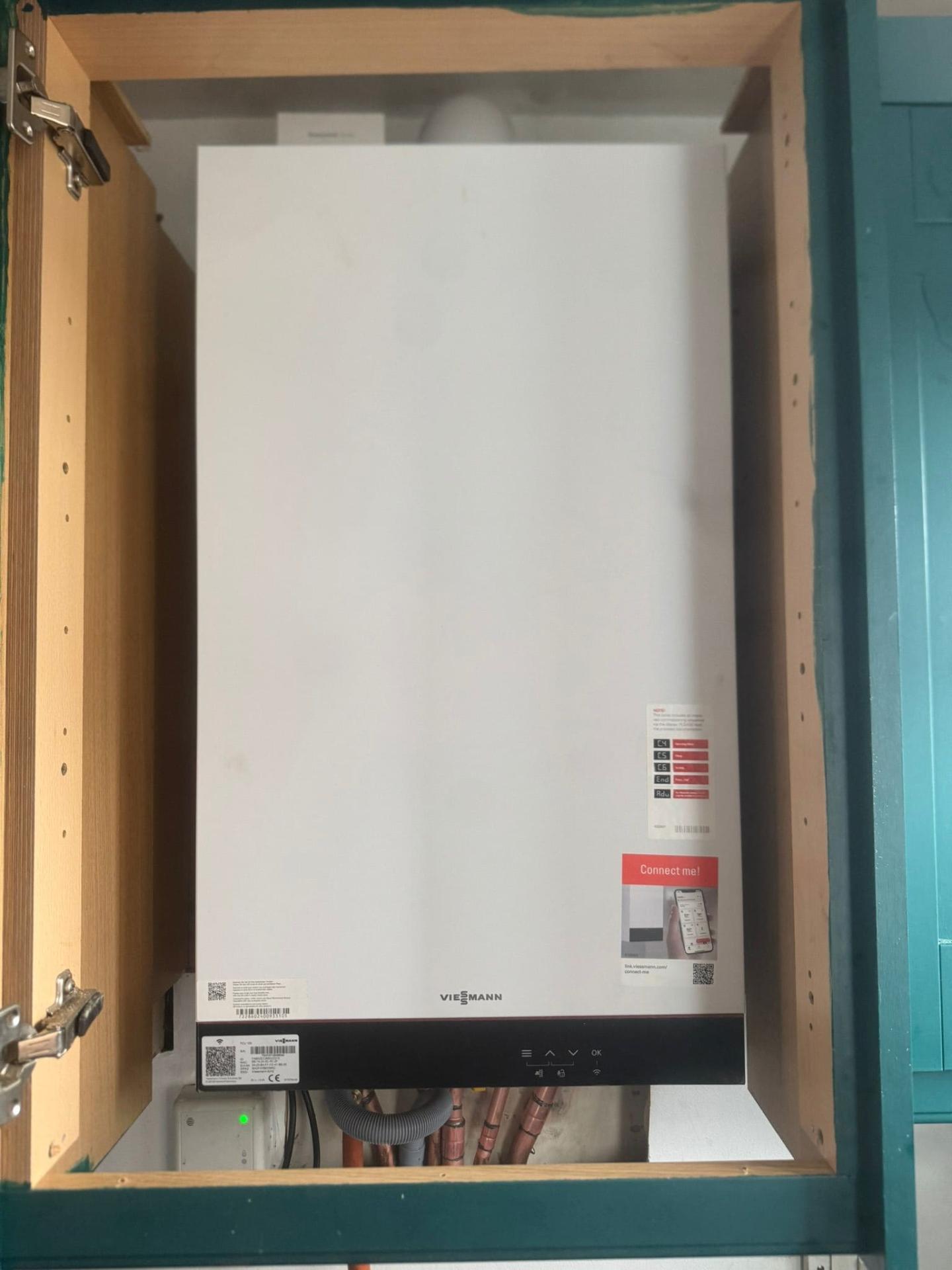 Central heating system installation in Nuneaton home